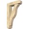 Ekena Millwork Funston Craftsman Rough Sawn Bracket w/ Offset Brace, Douglas Fir, 6"W x 22"D x 34"H BKT0604X22X34FST04RDF - alternate 1